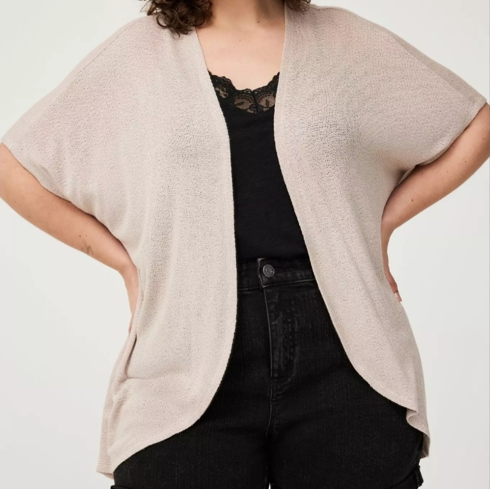 Torrid Open Front Cocoon Cardigan
